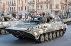 Ukraiński BMP-1TS podczas defilady. Kijów 2021