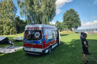 27-latek tonął w jeziorze Goczałkowickim