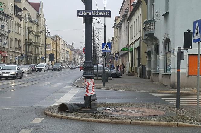 Kolizja w centrum Bydgoszczy