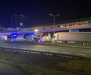 Karambol na DK1 w Piasku