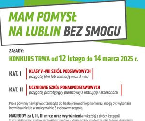 Filmy, gry i animacje – pomysły na Lublin bez smogu