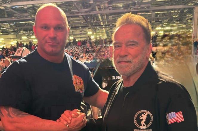 Mieszkaniec Kętrzyna walczył o tytuł najsilniejszego strażaka na świecie. Zaprosił go Arnold Schwarzenegger