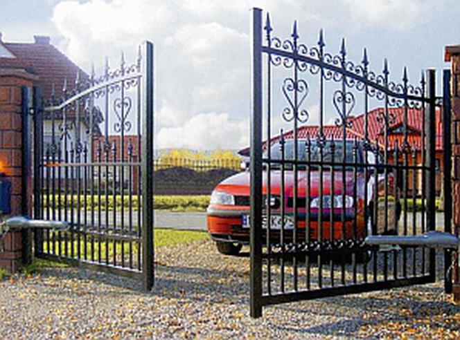 Bramy wjazdowe dwuskrzydłowe