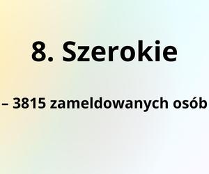 Oto najmniej zaludnione dzielnice Lublina. W tych częściach miasta zameldowanych jest najmniej osób