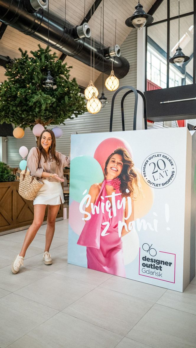 Designer Outlet Gdańsk obchodzi 20-te urodziny. W czerwcu wyjątkowe okazje i wielkie promocje. Przyjdź i przekonaj się sam!