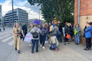 Strajk MOPS Łódź 21 czerwca