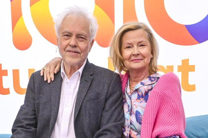 Barbara Bursztynowicz z mężem Jackiem