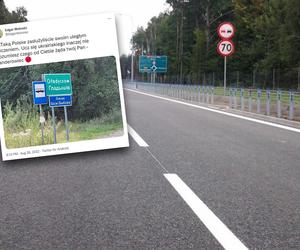 Tablice z ukraińskimi nazwami miejscowości w Polsce? Bzdura! Wyjaśniamy, skąd wzięła się cyrylica na znakach drogowych