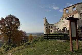 Tak wygląda Janowiec nad WIsłą w jesiennej odsłonie