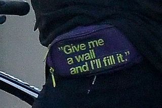 Robert Więckiewicz na rowerze