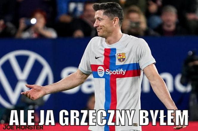 Internauci tłumaczą zachowanie Lewandowskiego. Memy po czerwonej kartce kapitana reprezentacji Polski