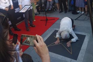 Łódź doceniła Bożenę Dykiel. Aktorka odsłoniła swoją gwiazdę na słynnej Alei Gwiazd [GALERIA] 