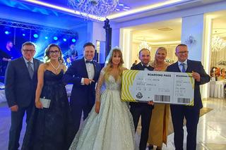 Państwo Zmarzlik z działaczami Stali Gorzów