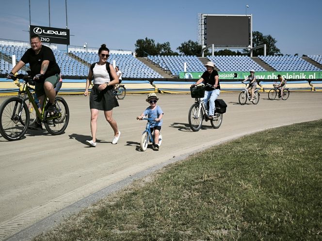 Rowerowa stolica Polski na stadionie 