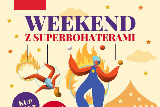 Taniec w powietrzu wyjątkowe pokazy i gry dla całej rodziny. Weekend z Superbohaterami w Julinku