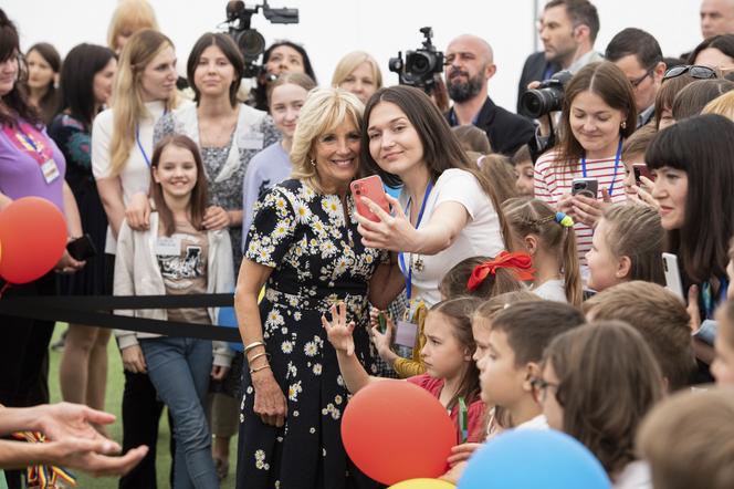 Pierwsza dama Jill Biden z wizytą w Rumunii