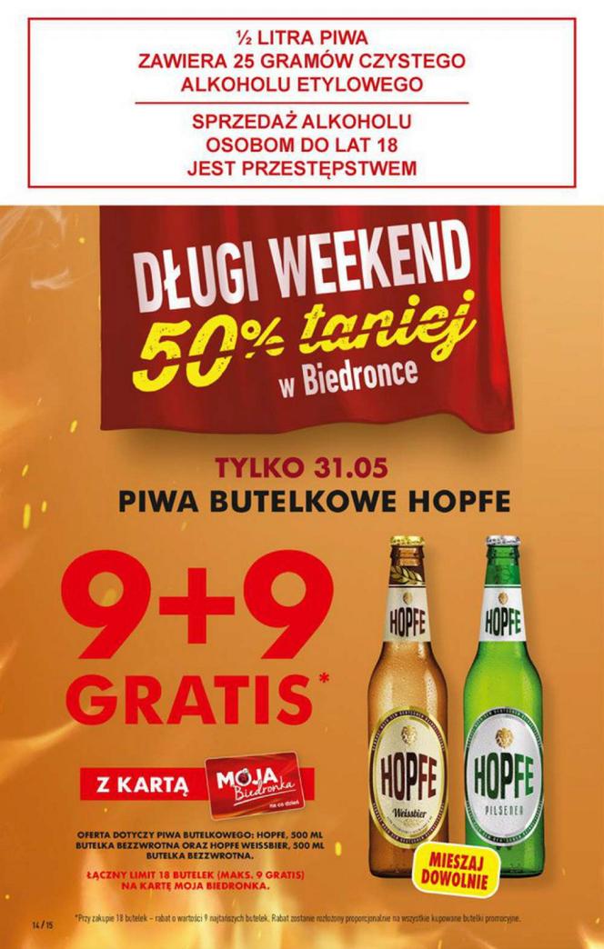 Promocje w Biedronce