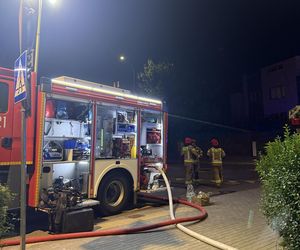 Potężny pożar w Koszalinie