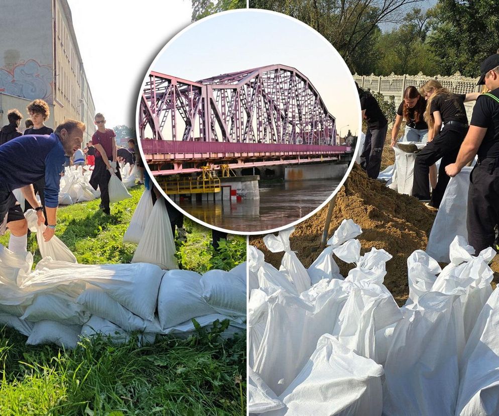 Głogów przygotowuje się na fale wezbraniową na Odrze. Ta ma dotrzeć około godziny 14