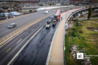 Remont Trasu Zamkowej - listopad 2025