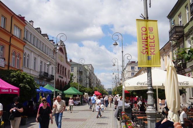 Święto Kielc 2025. Jarmark na ulicy Sienkiewicza
