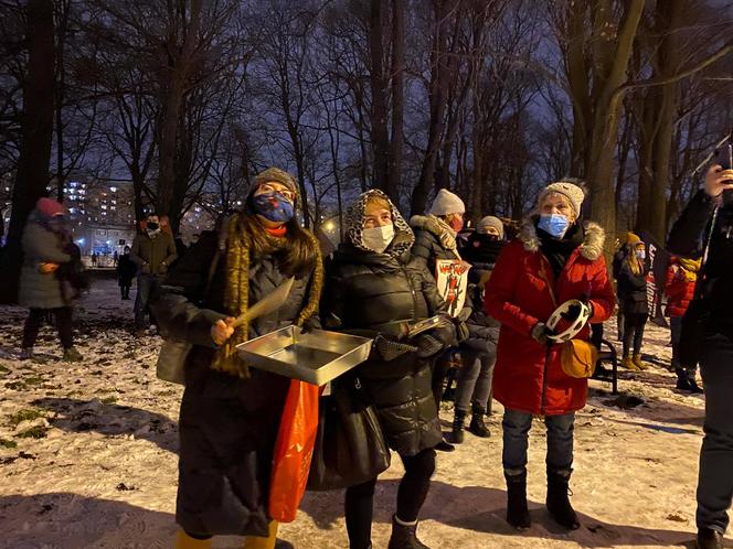 Strajk kobiet w Łodzi 2.02.2021