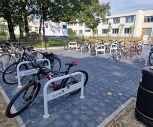 Nowy parking rowerowy w Lesznie