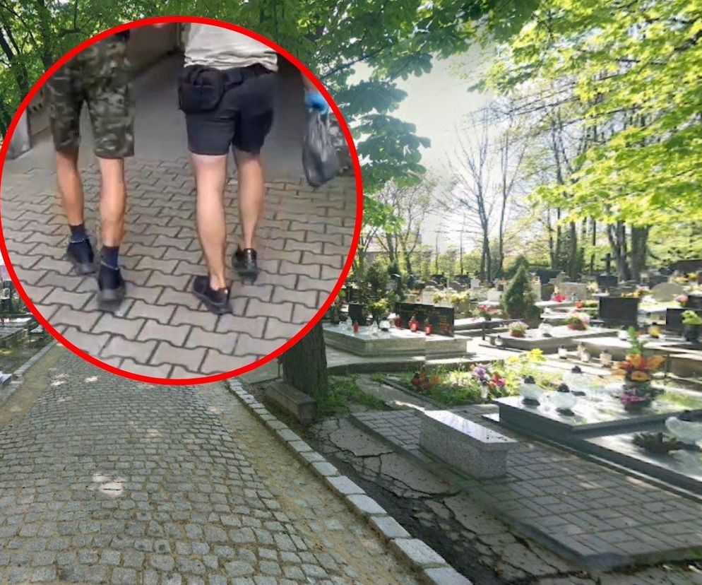 Horror na cmentarzach w Bytomiu. Napadł na dwie osoby