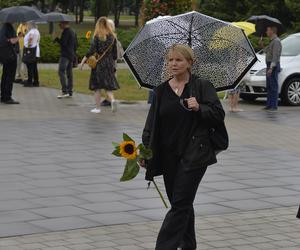 Znani na pogrzebie Miriam Aleksandrowicz