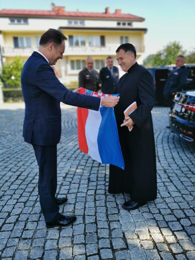 W tej małopolskiej wsi spoczywa ponad stu Chorwatów. Żołnierze upamiętniają ich co roku