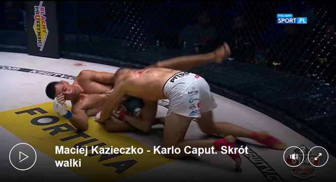 Skrót walki Kazieczko - Caput