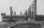 Elektrownia Powiśle w 1945 r.