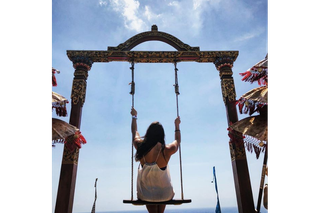 Maria Andrejczyk buja się na Bali
