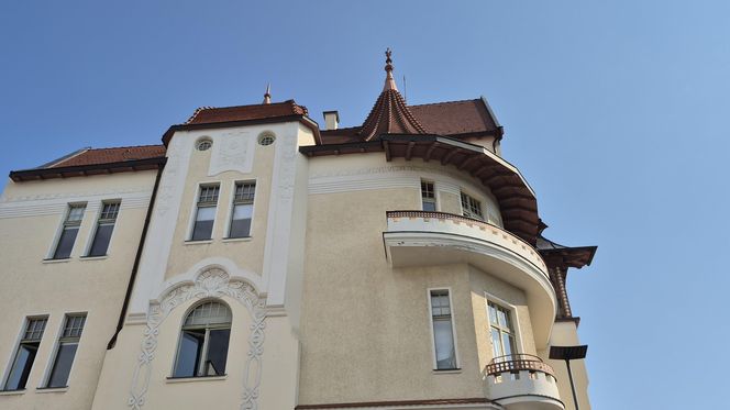 To jedna z piękniejszych kamienic w Olsztynie. Przetrwała wojnę