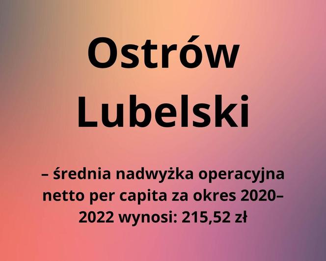 Ranking kondycji finansowej samorządów. W tych miasteczkach w woj. lubelskim nie jest najlepiej