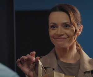 M jak miłość odc. 1874. Jakub Karski (Krzysztof Kwiatkowski), Martyna (Magdalena Turczeniewicz)