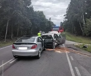 DK 19. Tchórzew. Wypadek w trakcie pielgrzymki! 3 osoby ranne, w tym 2 dzieci