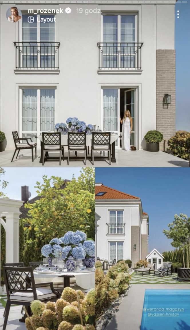 Małgorzata Rozenek-Majdan pokazała zdjęcia domu