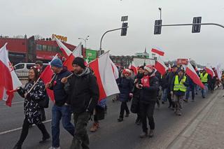 Rolnicy w Lublinie rozpoczęli przemarsz. Mamy zdjęcia!
