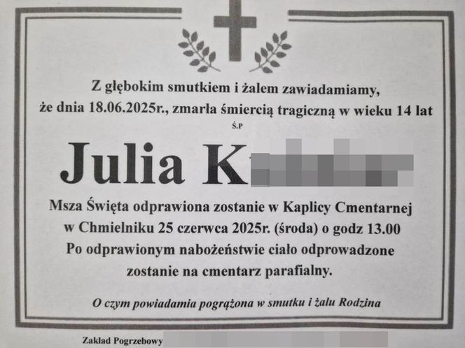 POGRZEB JULKI K
