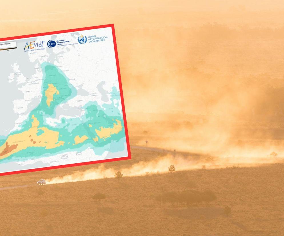 Eksperci ostrzegają: saharyjski pył nadciąga nad Polską. Chmura obejmie cały kraj! 
