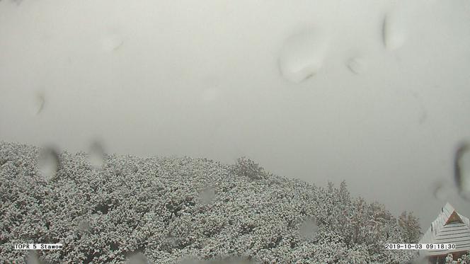 Tak o poranku wyglądały Tatry
