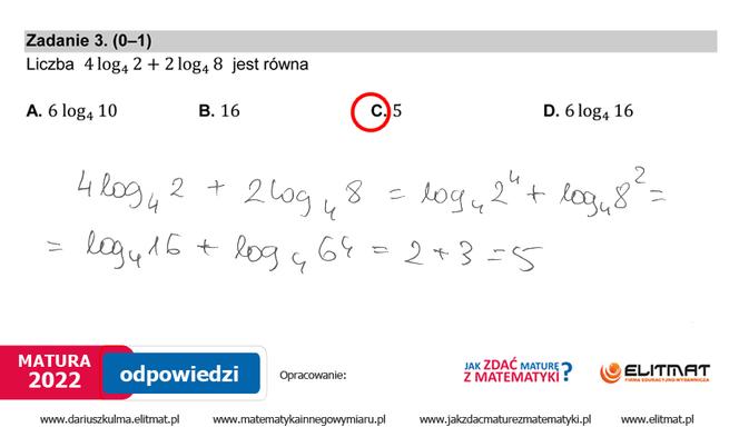  Matura 2022 matematyka. Odpowiedzi, pytania, arkusz CKE, zadania, rozwiązania [poziom podstawowy matematyka matura 5.05.2022]