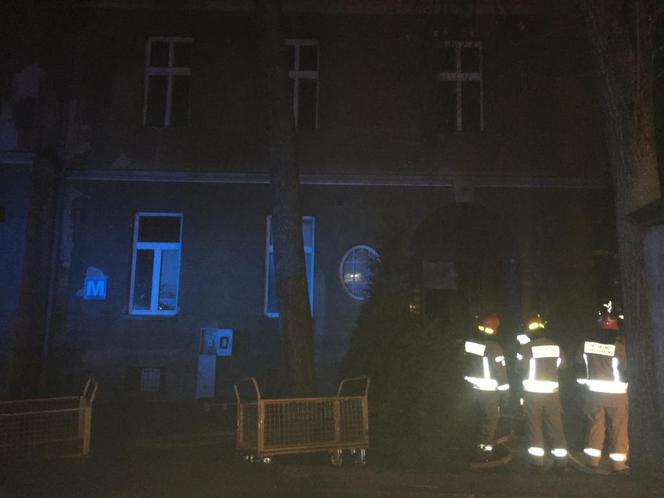 Pożar w Szpitalu Specjalistycznym im. E. Szczeklika w Tarnowie