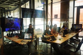 Spotkanie ze Sławoszem Uznańskim-Wiśniewskim w warszawskim Centrum Nauki Kopernik