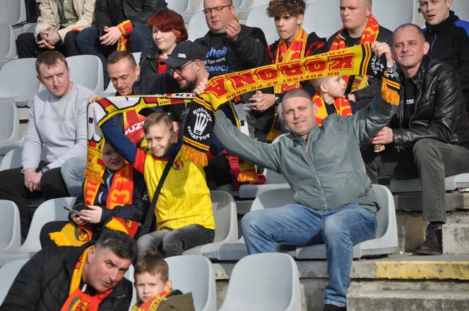 Korona Kielce - Jagiellonia Białystok. Zółto-czerwone derby w obiektywie