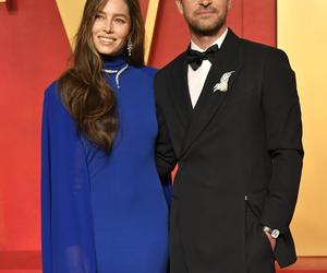 Oscary 2024: Justin Timberlake i Jessica Biel na imprezie Vanity Fair