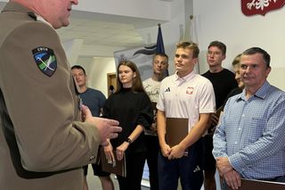 18-letni olimpijczyk z Olsztyna zasilił szeregi terytorialsów. Służbę chce połączyć ze sportem [ZDJĘCIA]