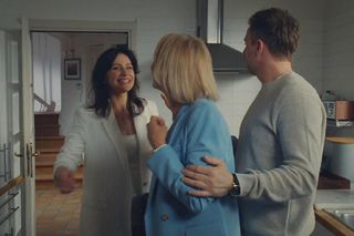 M jak miłość, odcinek 1876. Ada (Marta Lewandowska), Bartek (Arkadiusz Smoleński), Dorota (Iwona Rejzner)