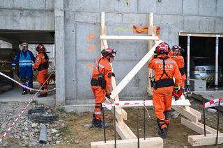 W Gdańsku trwają ćwiczenia grup poszukiwawczo-ratowniczych z całego kraju.